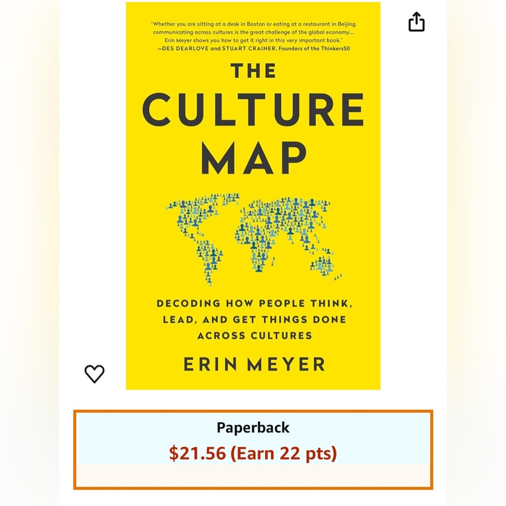 The Culture Map by Erin Meyer